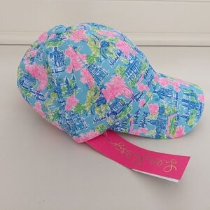 NWT! Lilly Pulitzer Run Around Hat In Multi Lilly Loves DC